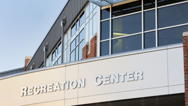 A photo of a community recreation center