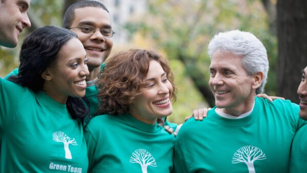 Environmentalist volunteers