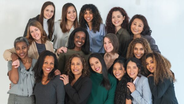 Diverse group of women