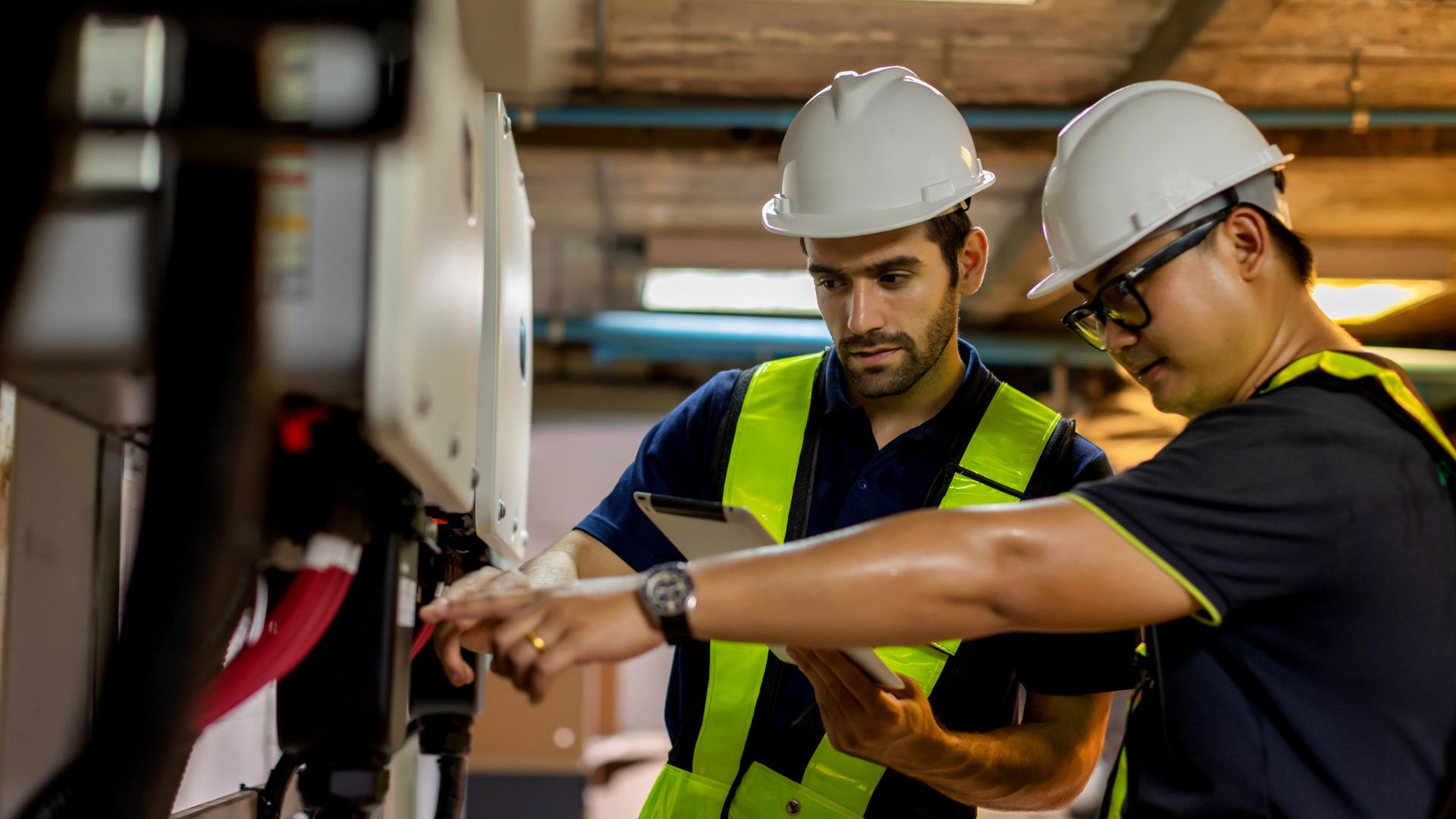 Hospital engineering infrastructure and essential plant equipment
